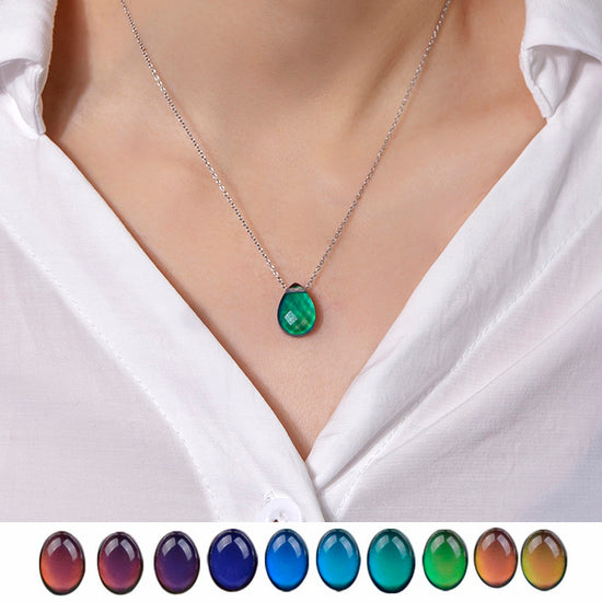 Mood Necklace Color Change Emotion Feeling Temperature Control