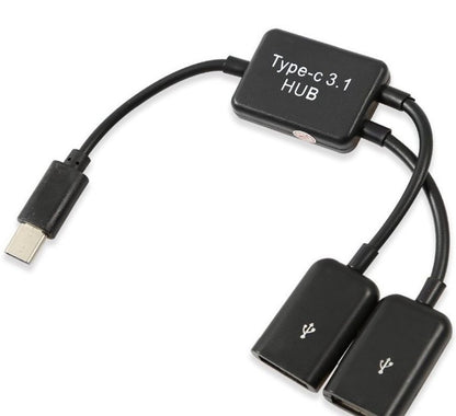 Type-c Power Supply OTG Data Cable Adapter