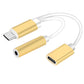 Headphone Adapter Cable Audio Cable Type-c Adapter Audio Charging Cable