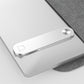 Laptop Phone Holder, Adjustable Laptop Side Mount Clip, Magnetic Laptop Monitor Mount, Computer Laptop Cellphone Stand Foldable Aluminum Expansion Bracket Tablet Clip For Dual Screen