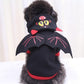 Halloween Pet Funny Black Skull Horror Make-up Cat Accessories Pet Dress Up Costume