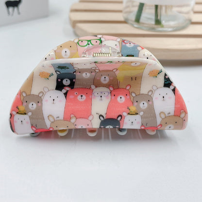 Manufacturers Supply Cute Cartoon Grip 82cm 2p Hair Clips Hair Accessories