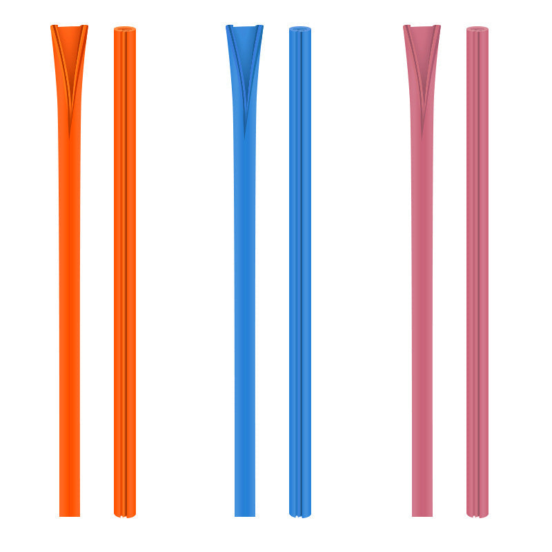 Reusable Edible Silicon Buckle Straw