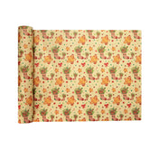 Yellow Cowhide Gift Wrap Paper Christmas Printed Gift Paper
