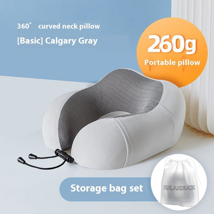 Travel Portable U-shape Pillow Airplane Pillow Neck
