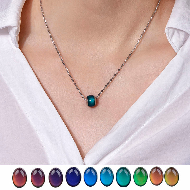 Mood Necklace Color Change Emotion Feeling Temperature Control