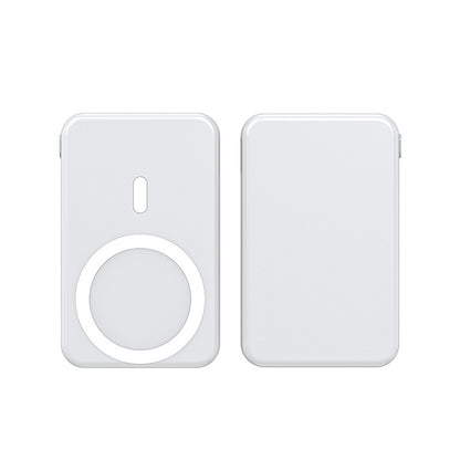 Small Portable Power Bank Magnetic Absorption Wireless Fast Charge