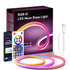 RGB LED strip lights for room with remote control and USB power cable for customizable neon lighting